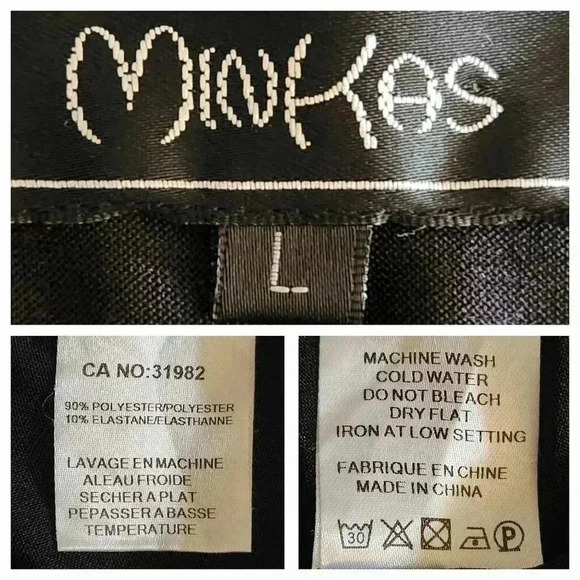 Minkas Stevie Nicks Women L Boho Witchy Sheer Patchwork Blouse - Picture 12 of 12